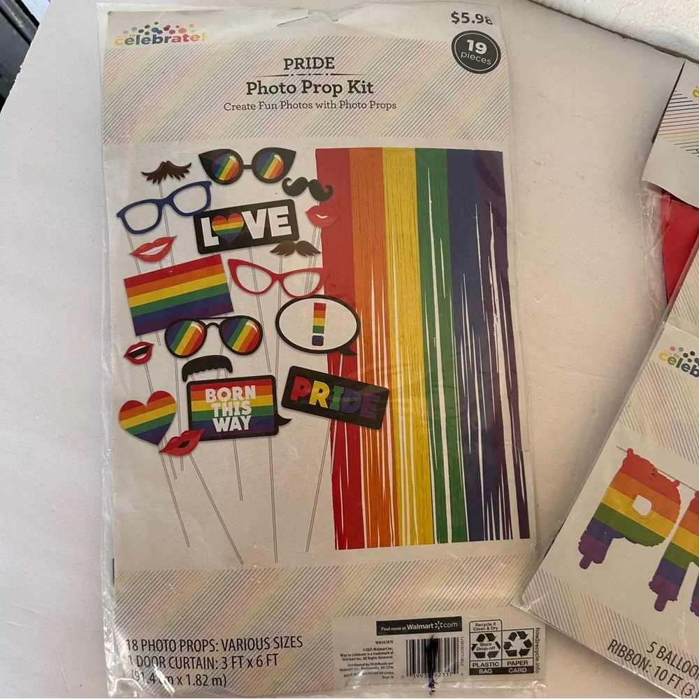 PRIDE DECORATIONS BUNDLE NWT